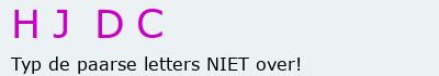 Bevestigingscode