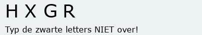 Bevestigingscode