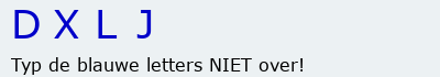 Bevestigingscode