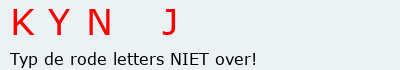 Bevestigingscode