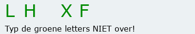 Bevestigingscode