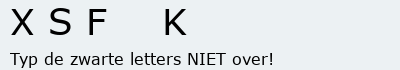 Bevestigingscode