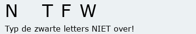 Bevestigingscode