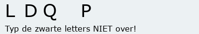 Bevestigingscode