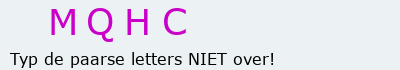Bevestigingscode