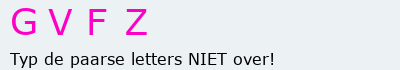 Bevestigingscode