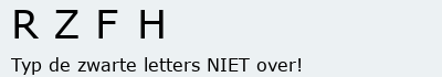 Bevestigingscode