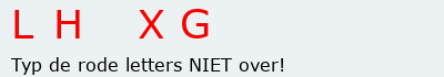 Bevestigingscode