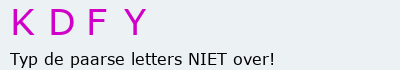 Bevestigingscode