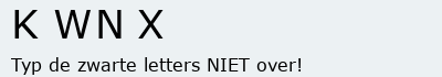 Bevestigingscode