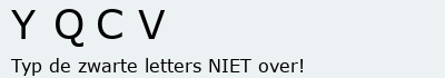 Bevestigingscode