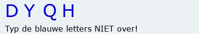 Bevestigingscode