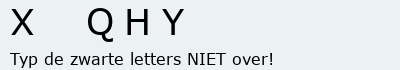 Bevestigingscode