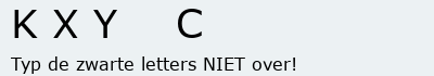 Bevestigingscode