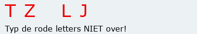 Bevestigingscode