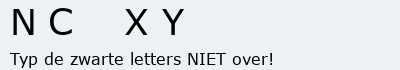 Bevestigingscode