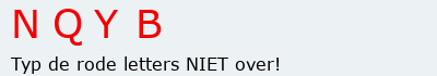 Bevestigingscode