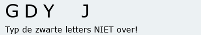Bevestigingscode