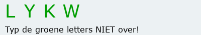 Bevestigingscode