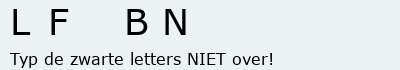 Bevestigingscode