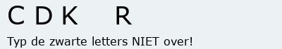 Bevestigingscode