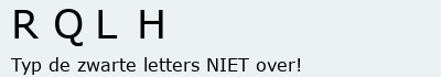 Bevestigingscode
