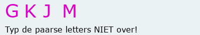 Bevestigingscode