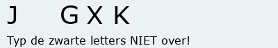 Bevestigingscode
