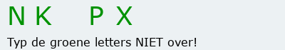 Bevestigingscode