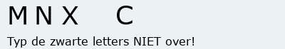 Bevestigingscode