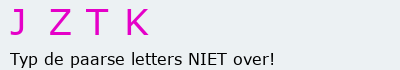 Bevestigingscode