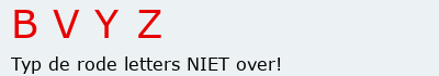 Bevestigingscode