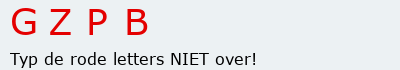 Bevestigingscode