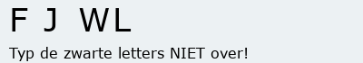 Bevestigingscode
