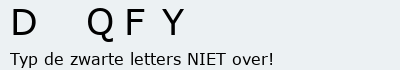 Bevestigingscode