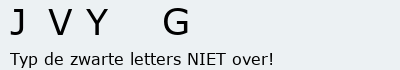 Bevestigingscode