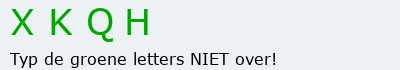Bevestigingscode