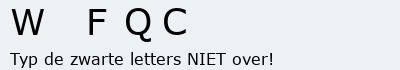 Bevestigingscode