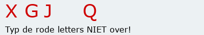 Bevestigingscode