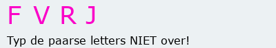 Bevestigingscode
