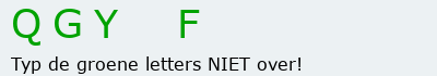 Bevestigingscode