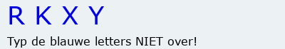 Bevestigingscode