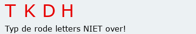 Bevestigingscode