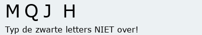 Bevestigingscode
