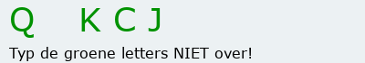 Bevestigingscode