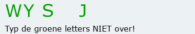 Bevestigingscode