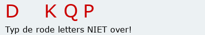 Bevestigingscode