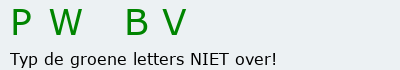 Bevestigingscode