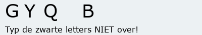 Bevestigingscode