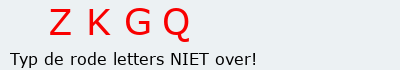Bevestigingscode